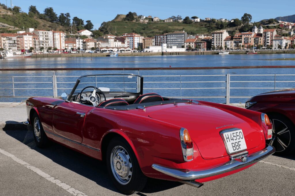 Riba de Sella Red Car