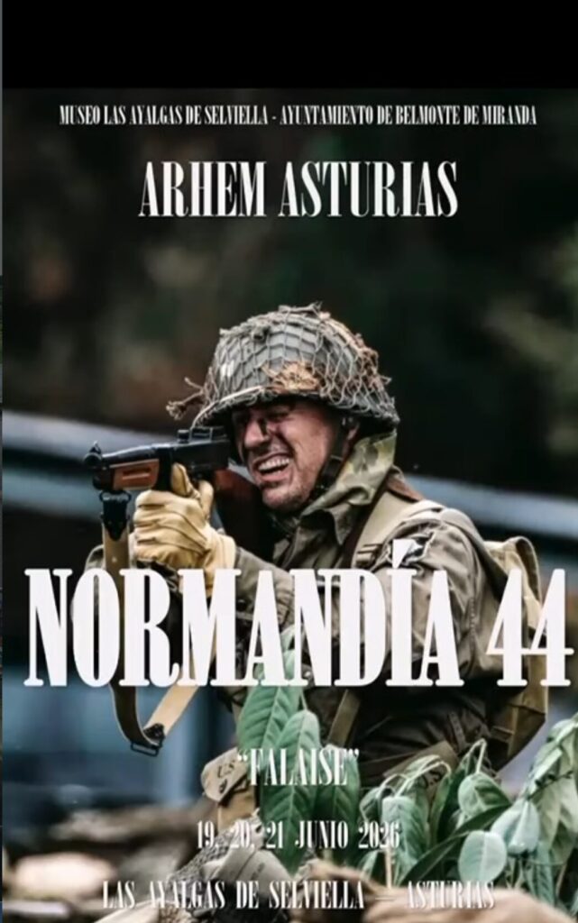 ⚔️ Arhem Asturias: reconstruction of the events of Normandy 1944 in Asturias