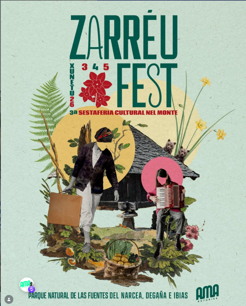 🌿 Zarréu Fest 2026: festival cultural en las montañas de Asturias