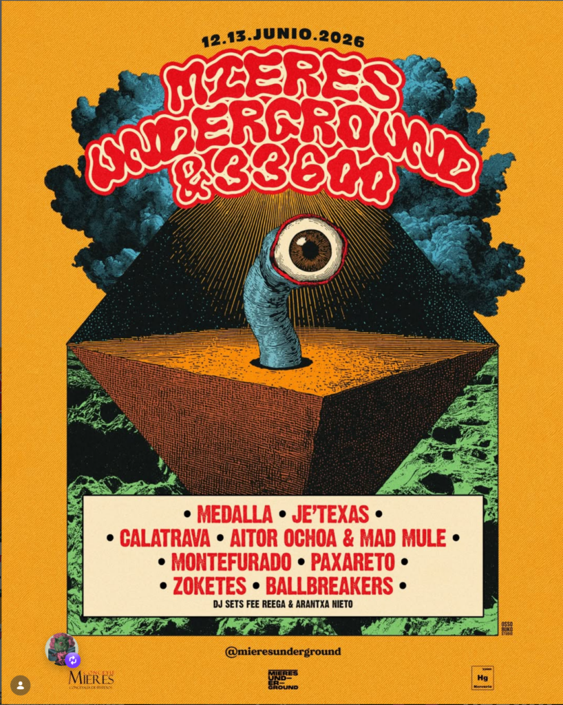 🎸 Mieres Underground & 33600 2026: festival de verano en Mieres