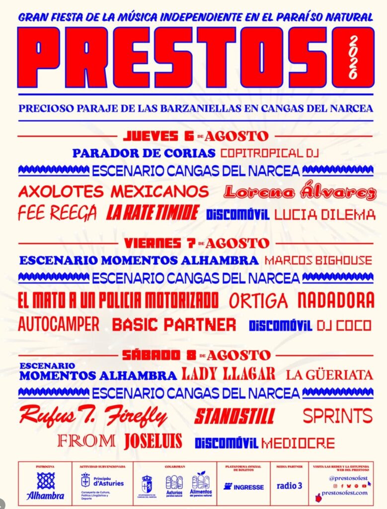 PRESTOSO FEST 2026: независимая музыка в природном раю Астурии