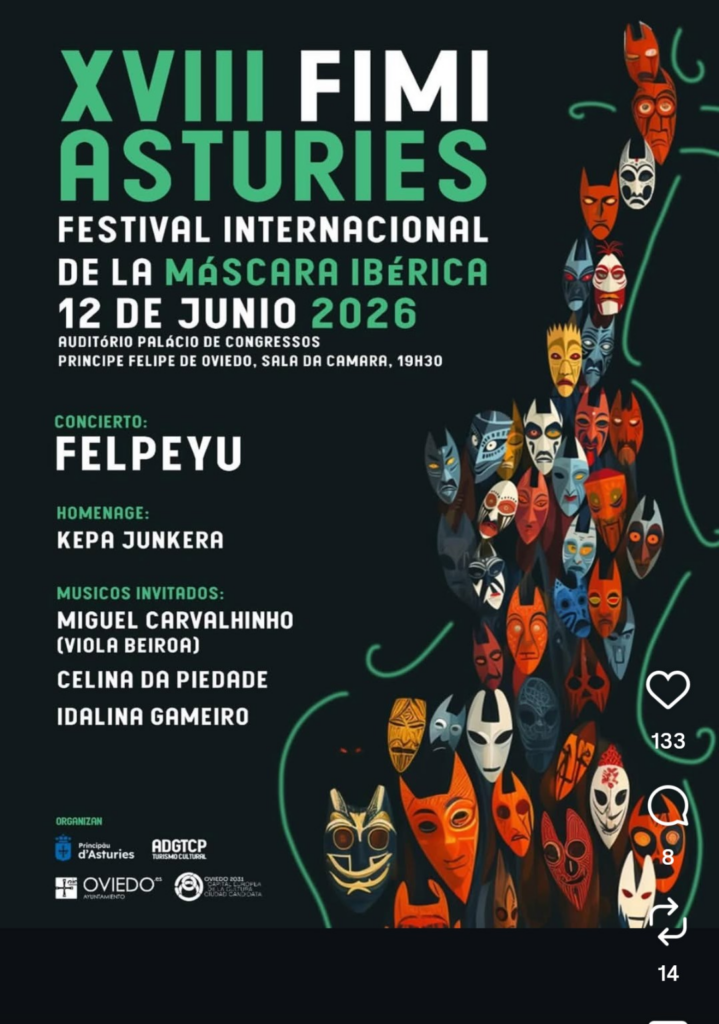 XVIII FIMI Asturias 2026: Международный фестиваль иберийской маски в Овьедо