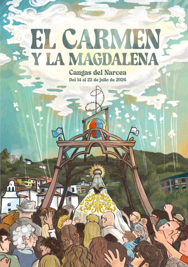 El Carmen y La Magdalena in Cangas del Narcea, July 14–22, 2026