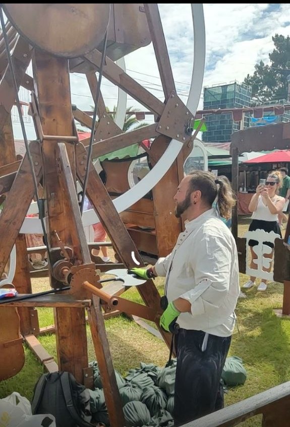 Atracción medieval en Los Exconxuraos 2026