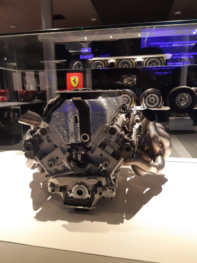 Engine. Museum and Circuit Fernando Alonso
