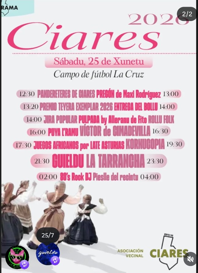Fiestas Ciares