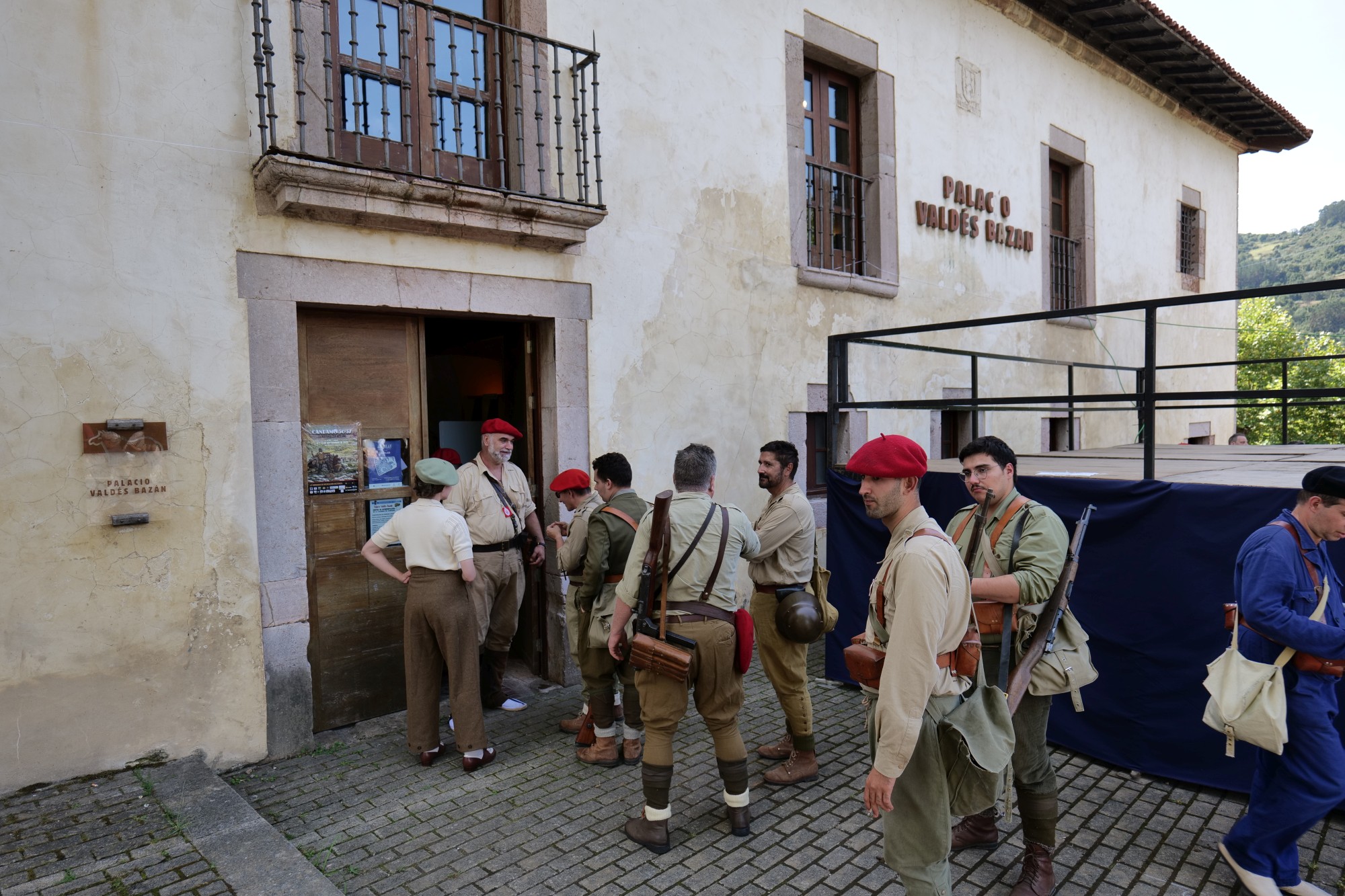 CANDAMO 36/37 de recreación histórica de la Guerra Civil en Asturias