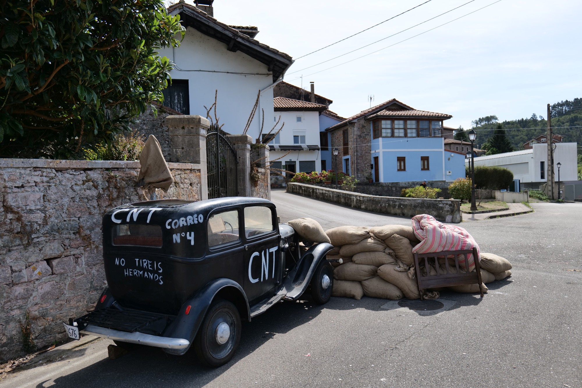 CANDAMO 36/37 de recreación histórica de la Guerra Civil en Asturias