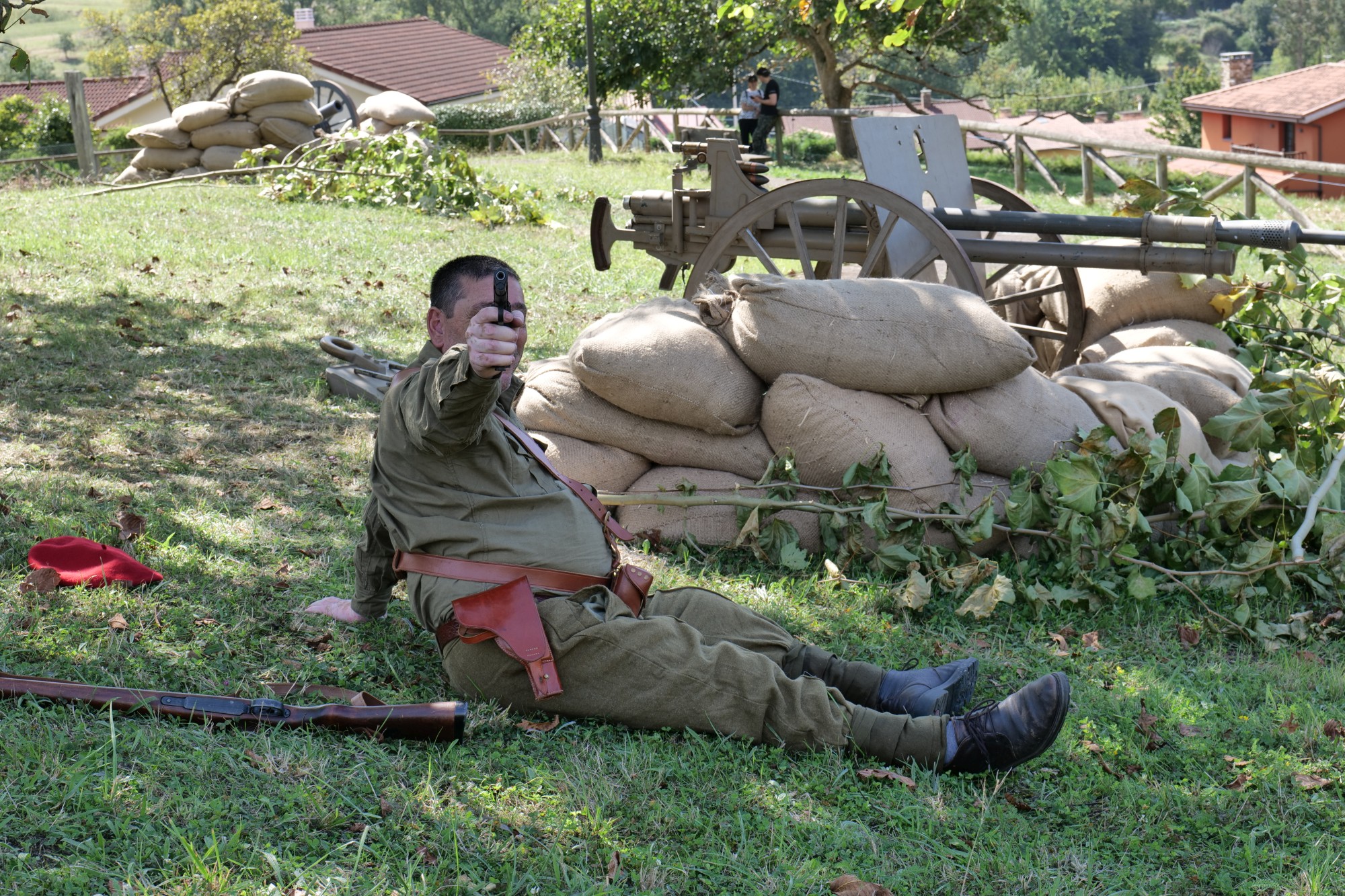 CANDAMO 36/37 de recreación histórica de la Guerra Civil en Asturias