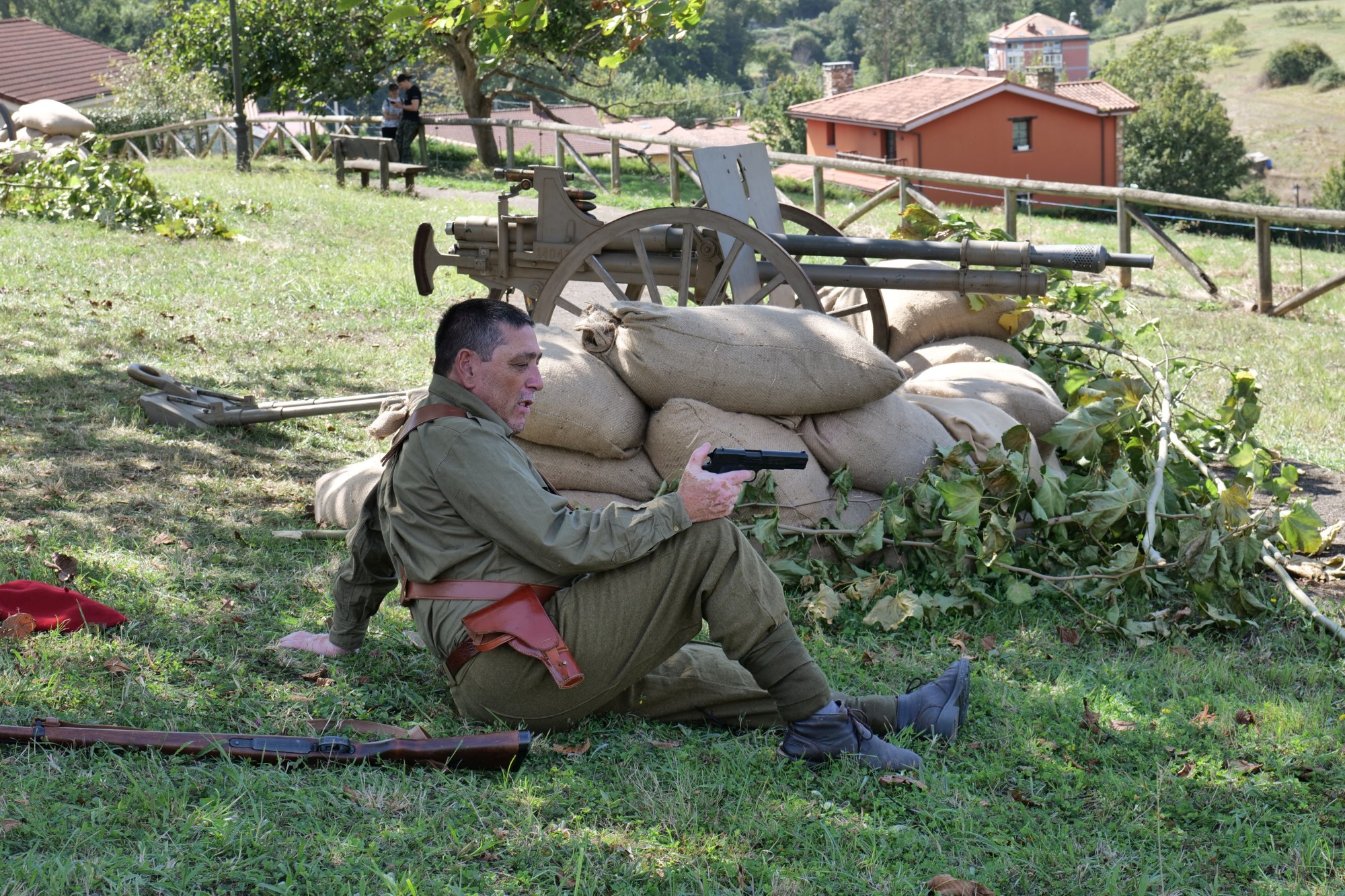 CANDAMO 36/37 de recreación histórica de la Guerra Civil en Asturias